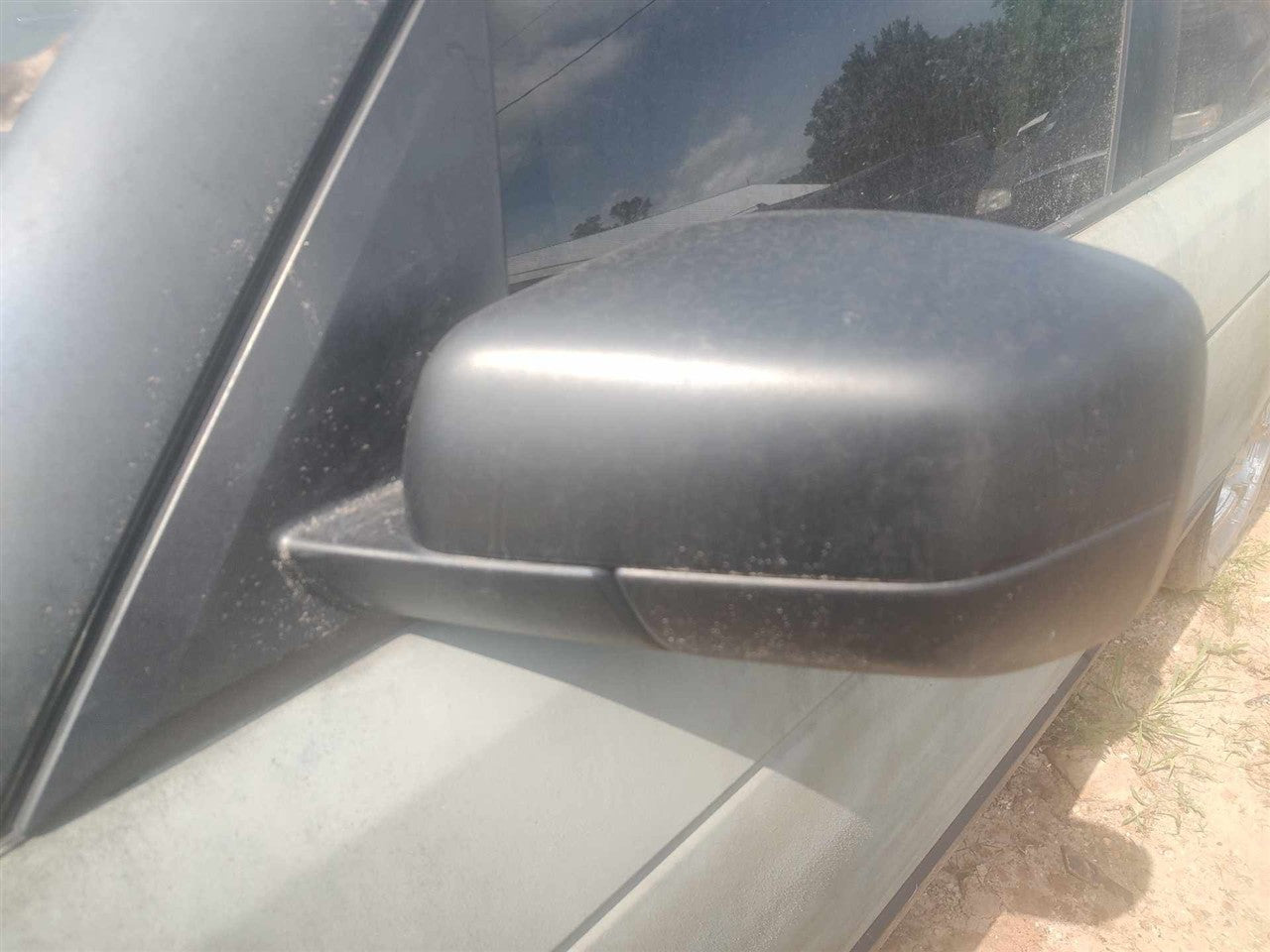 2005 thru 2009 Rover Range Rover Left Driver Side View Door Mirror Electric memory power folding L