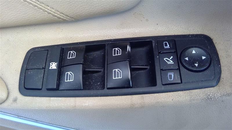 2006 thru 2011 Mercedes Benz Mercedes ML Class Driver Side Left Front Door Window Master Switch 164 Type Driver s with power