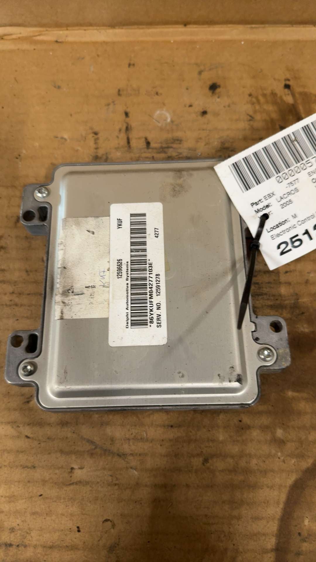 2005 Buick Allure, Buick Lacrosse, Pontiac Grand Prix Engine Control Module ECU ECM PCM 3.8L Electronic