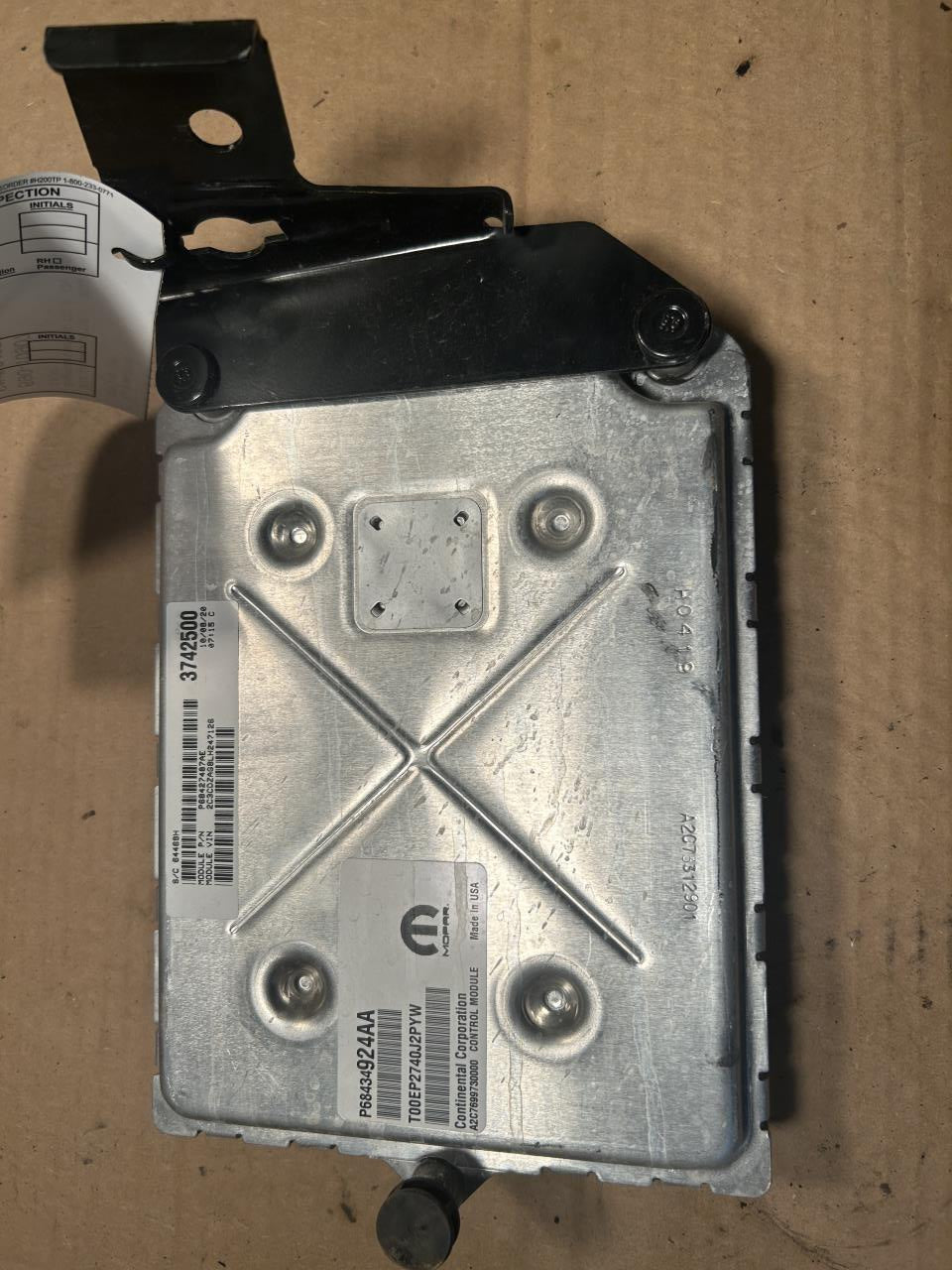 2020 2021 2022 2023 Chrysler 300, Dodge Challenger, Dodge Charger Engine Control Module ECU ECM PCM Electronic 3.6L