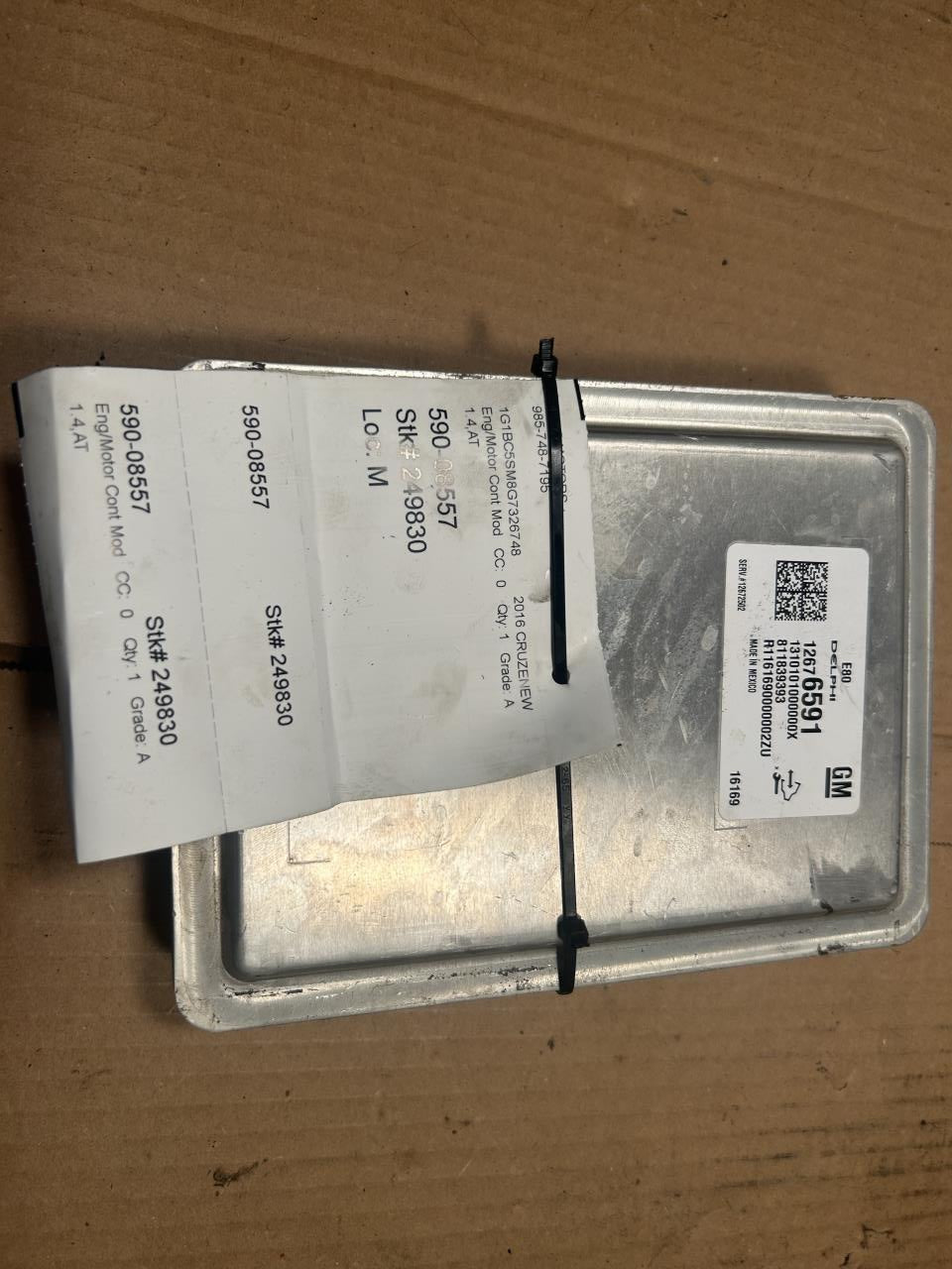 2016 Cadillac CT6, Chevrolet Cruze, Chevrolet Malibu Engine Control Module ECU ECM PCM