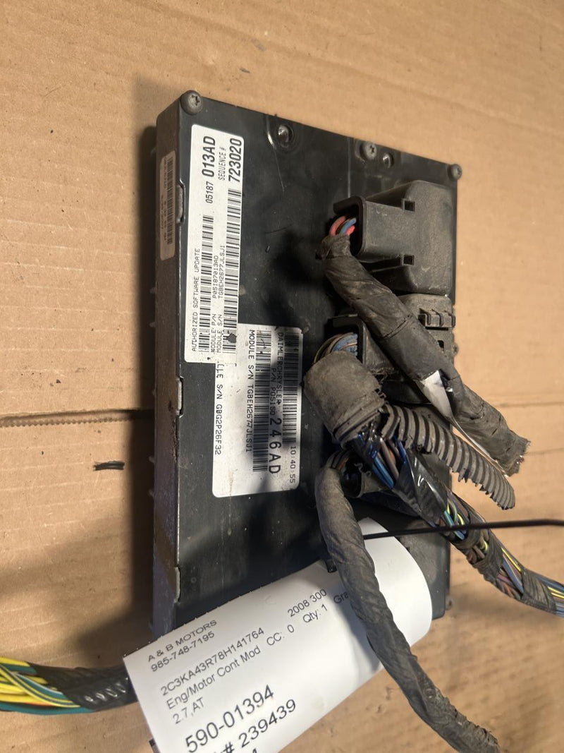 2008 2009 2010 Chrysler 300, Dodge Charger, Dodge Magnum, Dodge Challenger Engine Control Module ECU ECM PCM Electronic