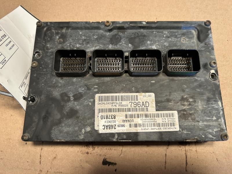 2004 Dodge 1500 Engine Control Module ECU ECM PCM Electronic RH rear compartment