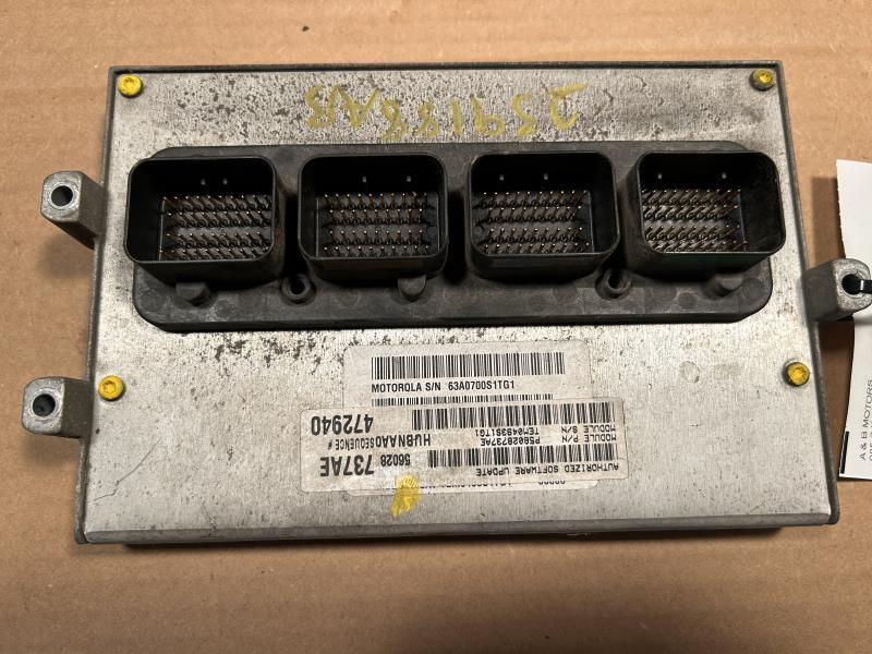 2003 Dodge 1500 Engine Control Module ECU ECM PCM Electronic RH rear compartment