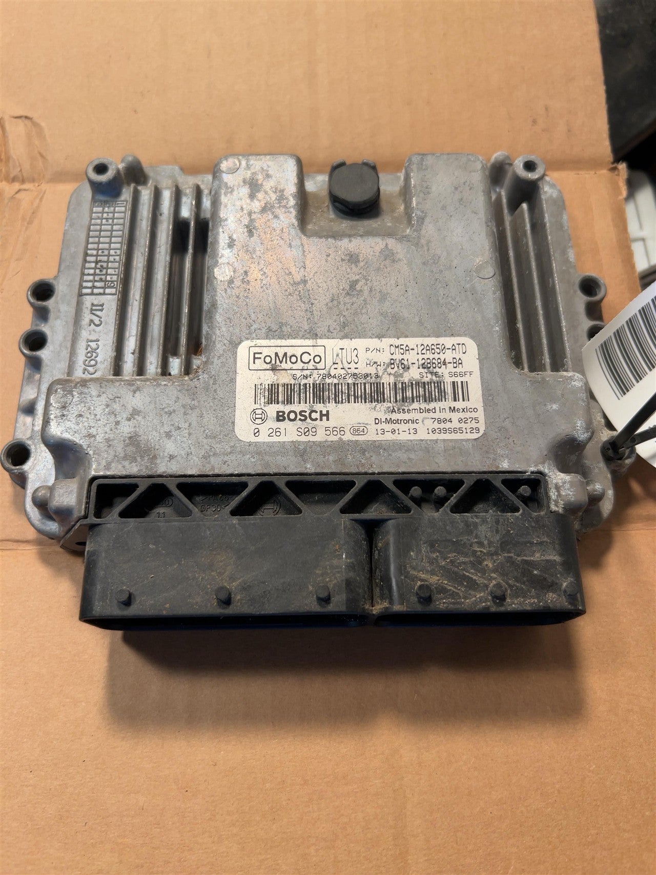 2012 2013 Ford Focus Engine Control Module ECU ECM PCM 2.0L Electronic gasoline