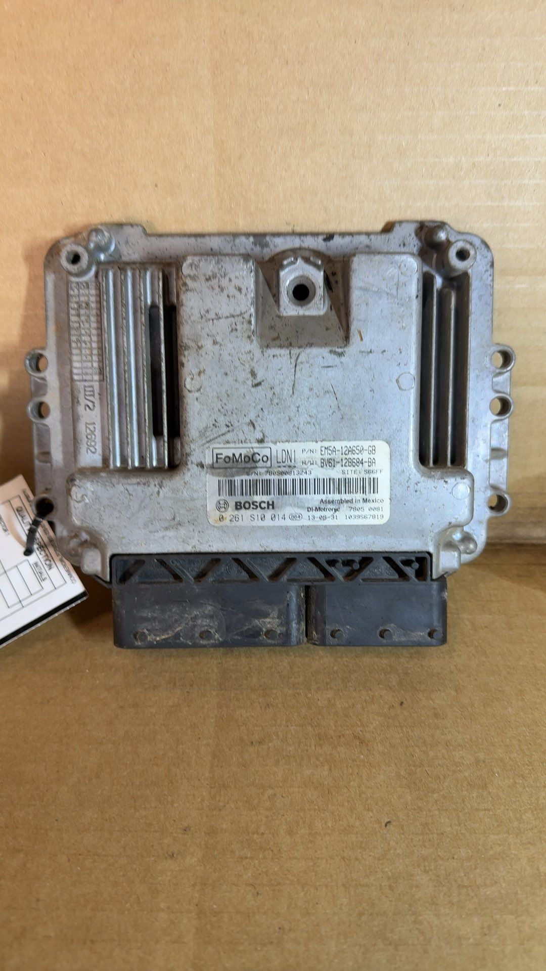 2014 Ford Focus Engine Control Module ECU ECM PCM Electronic gasoline without turbo VIN 2
