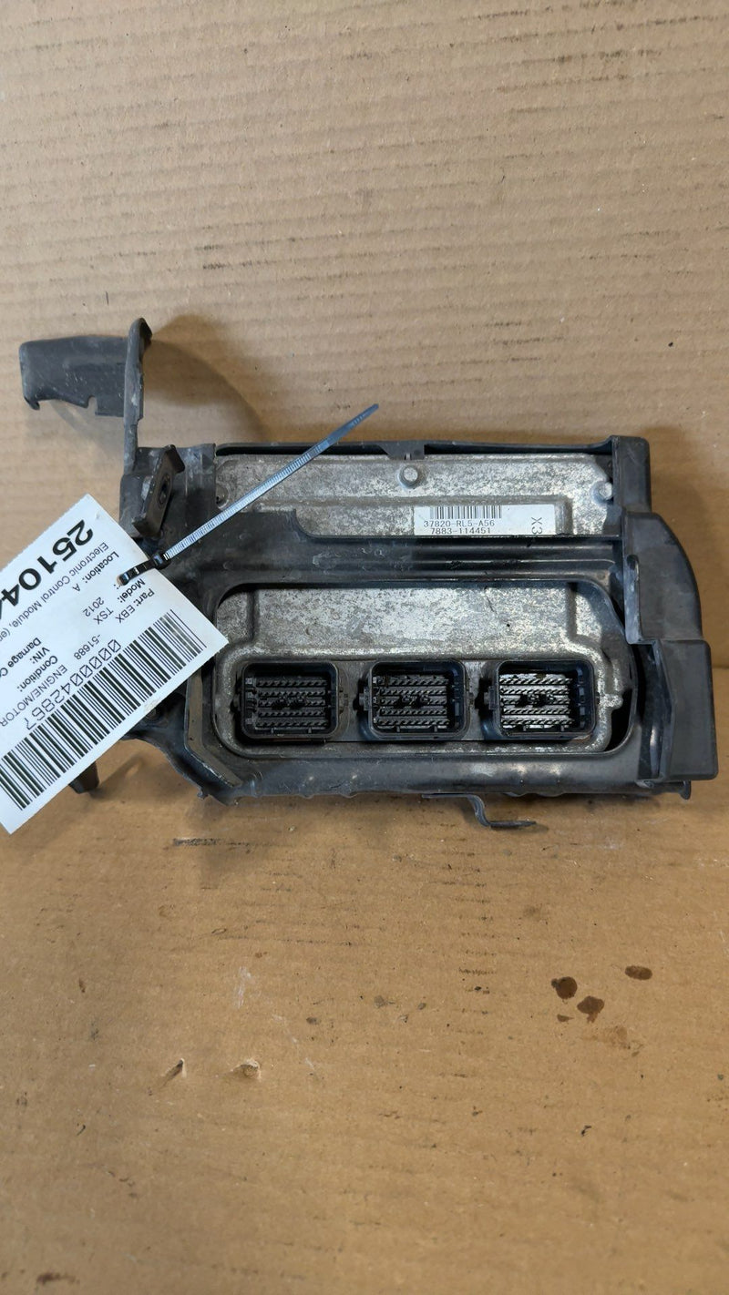 2009 thru 2014 Acura TSX Engine Control Module ECU ECM PCM Electronic lower center dash