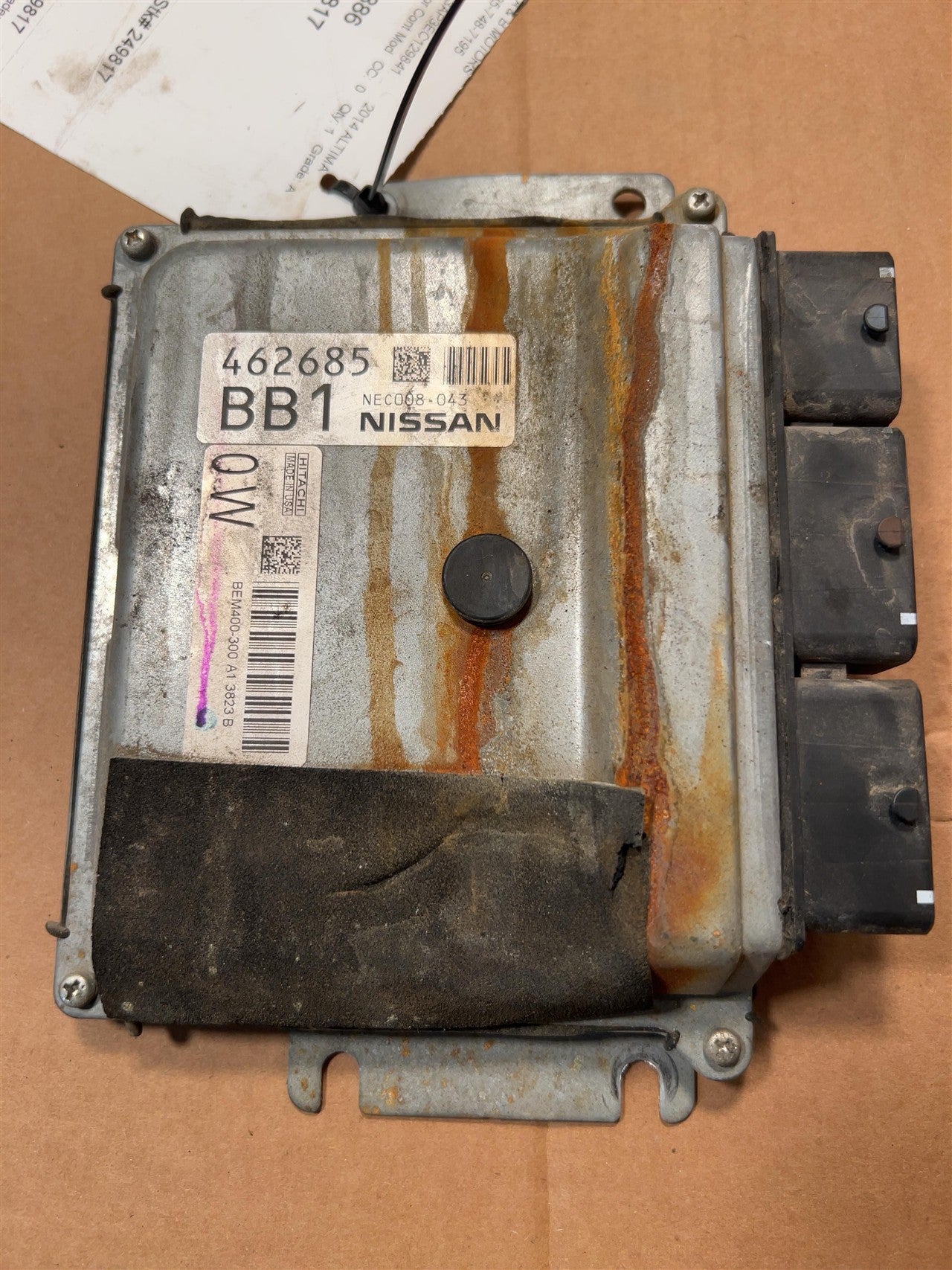 2013 2014 Nissan Altima Engine Control Module ECU ECM PCM Electronic 2.5L 4 cylinder AT CVT