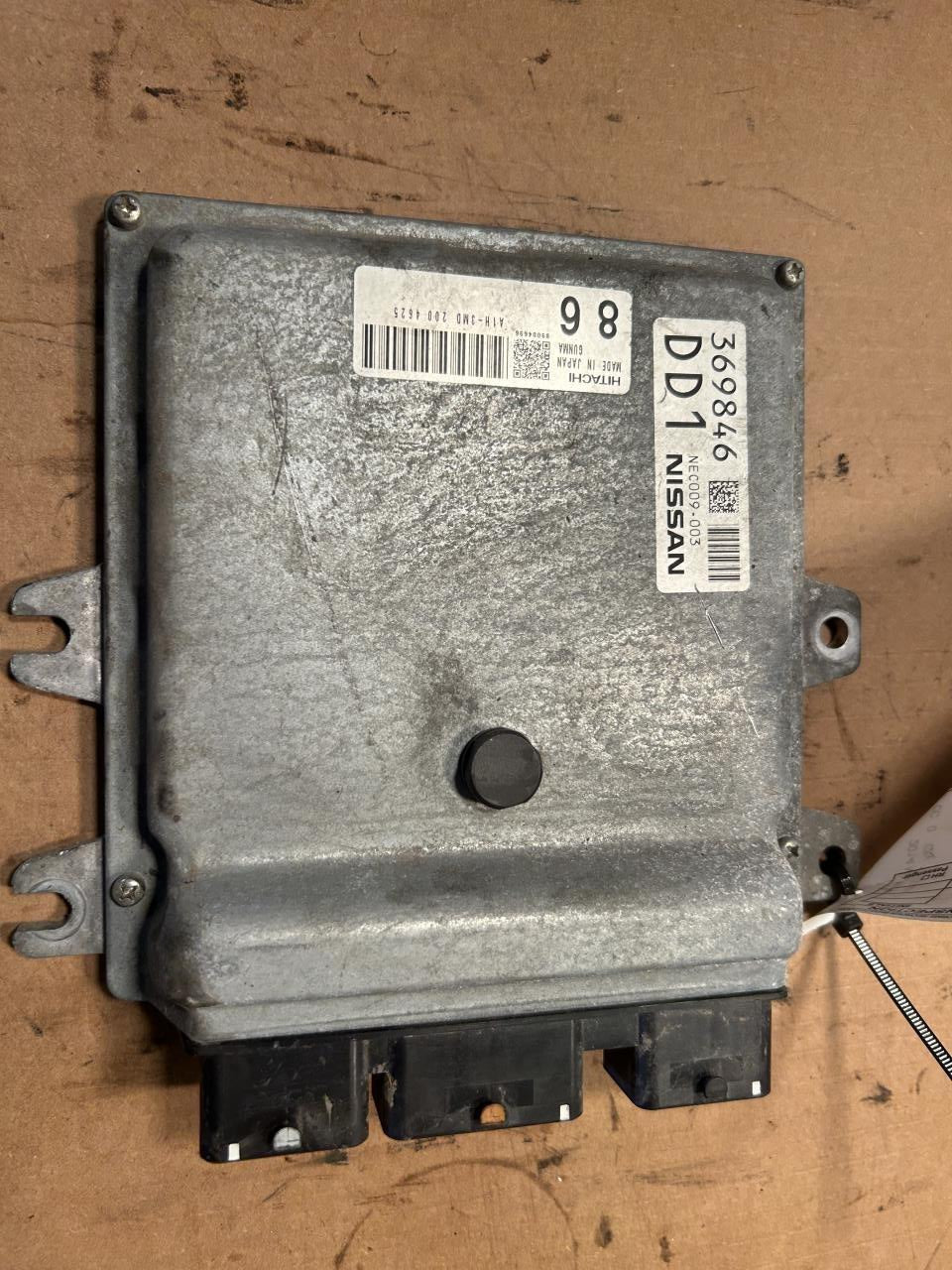 2014 Nissan Maxima Engine Control Module ECU ECM PCM Electronic RH inner fender AT CVT