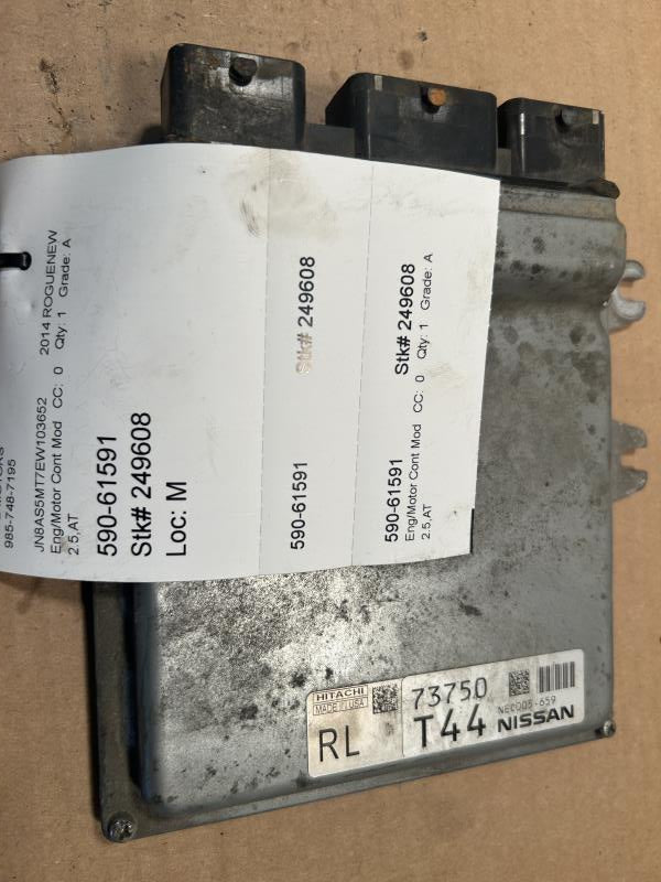 2013 2014 2015 Nissan Rogue Engine Control Module ECU ECM PCM Electronic QR25DE 2.5L Federal