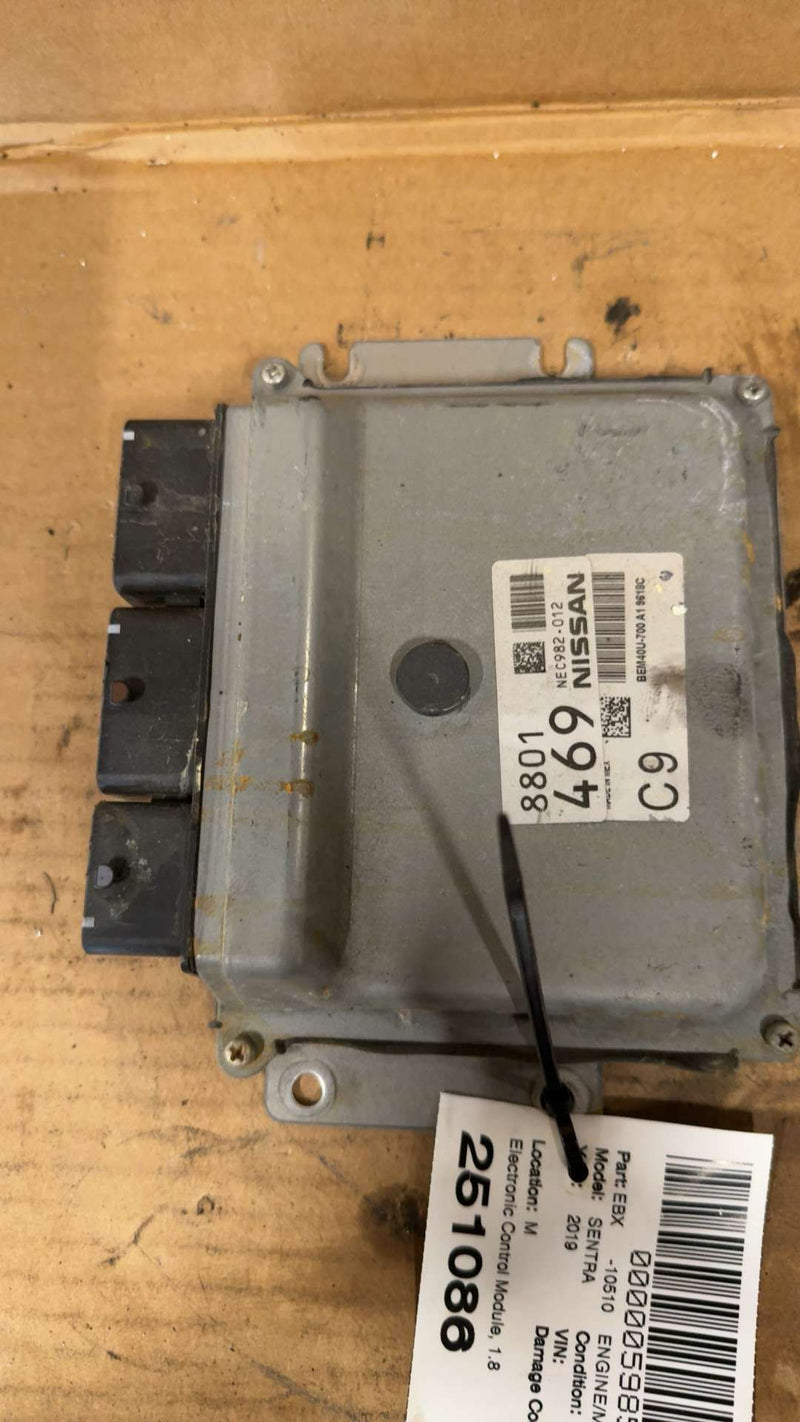 2018 2019 Nissan Sentra Engine Control Module ECU ECM PCM 1.8L Electronic