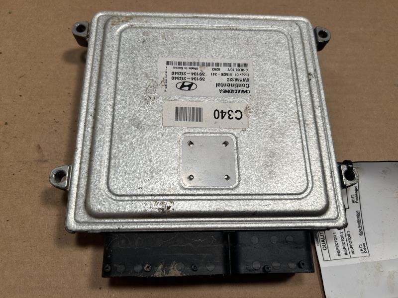 2010 2011 2012 Hyundai Santa FE Engine Control Module ECU ECM PCM Electronic LH compartment 2.4L