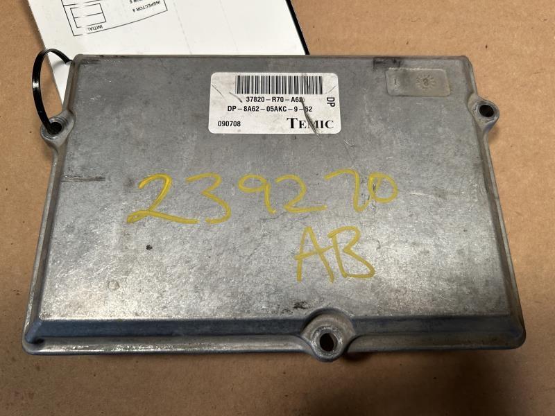 2008 2009 Honda Accord Engine Control Module ECU ECM PCM Electronic LH front compartment