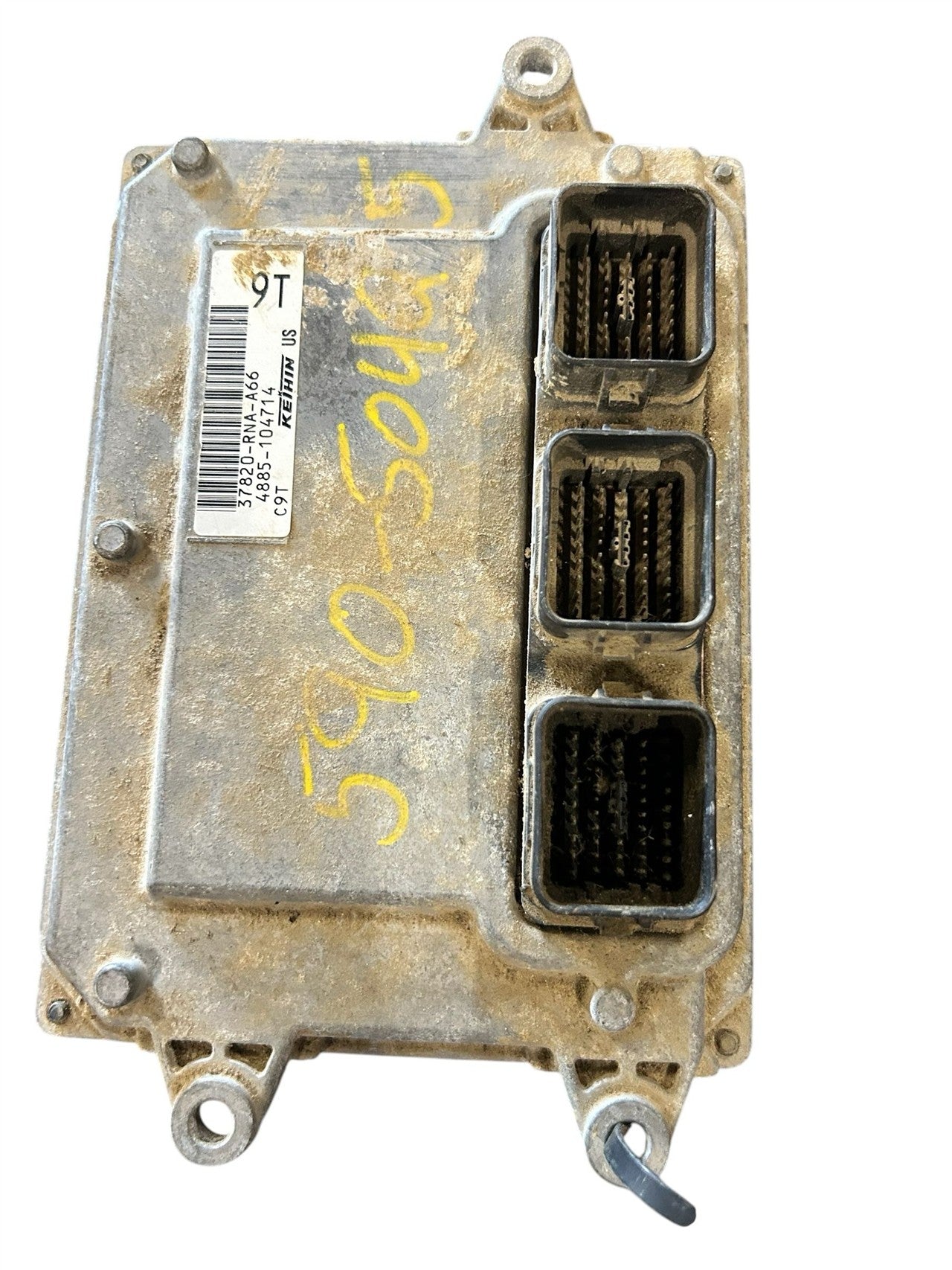2006 2007 2008 Honda Civic Engine Control Module ECU ECM PCM Electronic gasoline behind battery tray