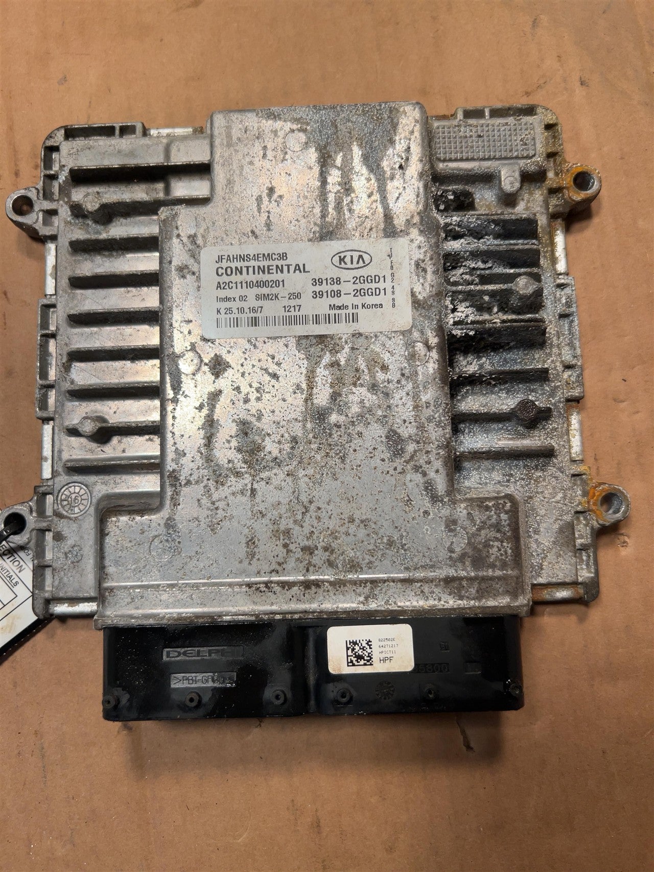 2016 2017 2018 KIA Optima Engine Control Module ECU ECM PCM Electronic LH under hood