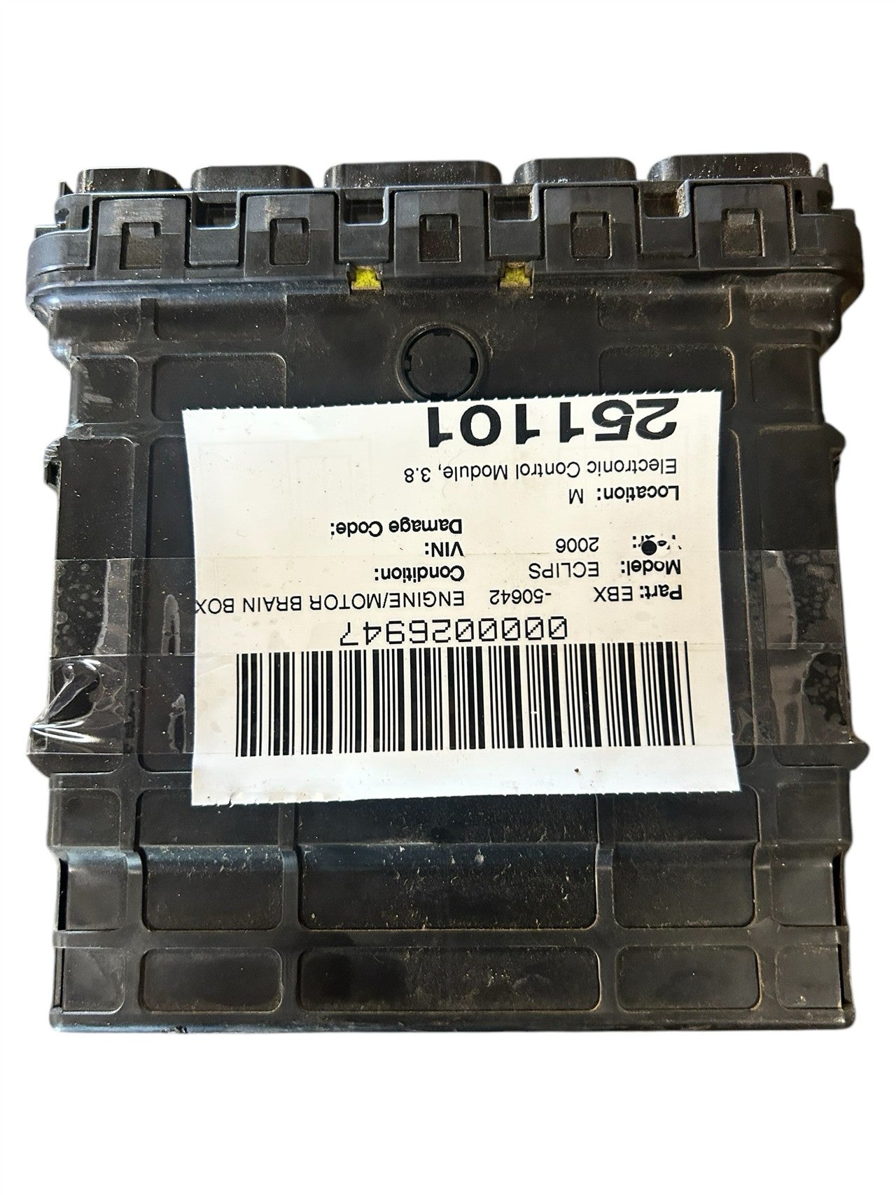 2006 Mitsubishi Eclipse Engine Control Module ECU ECM PCM 3.8L Electronic 6 cylinder AT