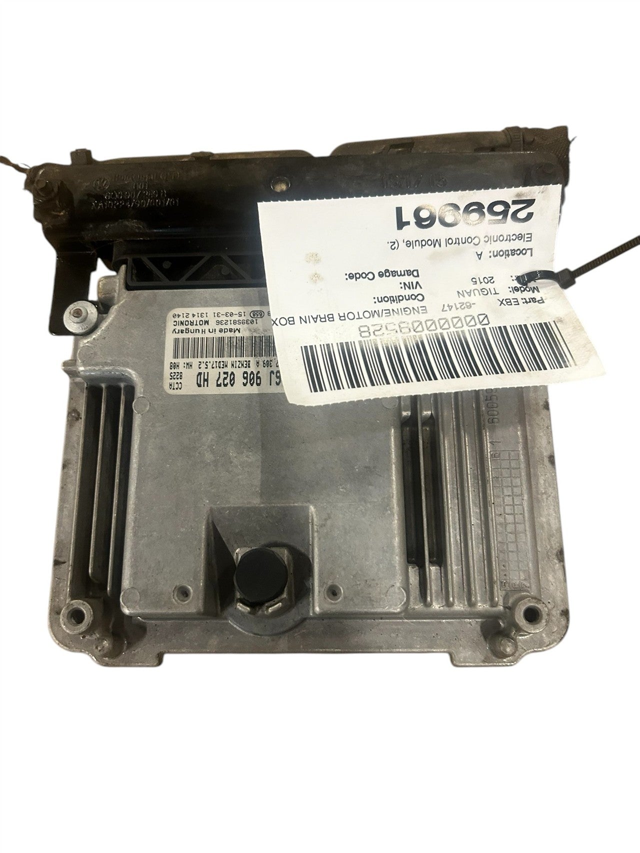 2014 2015 Volkswagen Tiguan Engine Control Module ECU ECM PCM 2.0L Electronic turbo ID 06J906027GM