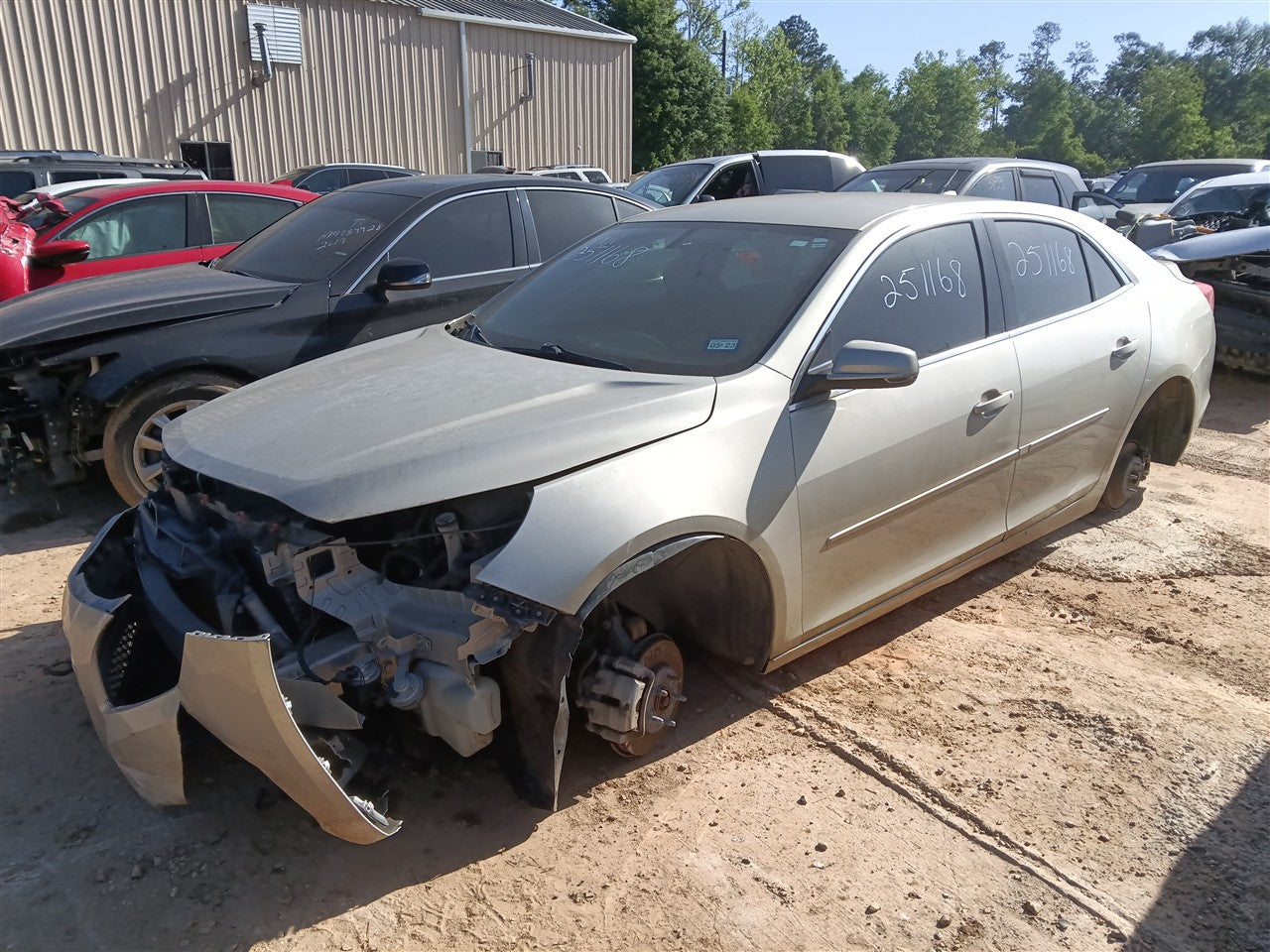 Donor vehicle 2013 Chevrolet Malibu (Stock #251168)