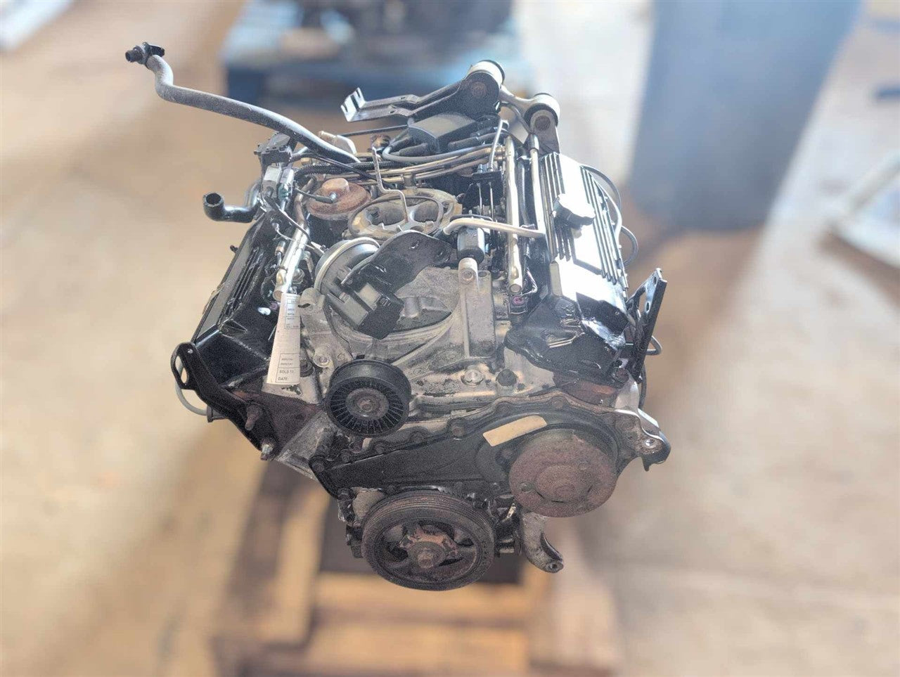 1991 thru 1995 Cadillac Deville, Cadillac Eldorado, Cadillac Fleetwood, Cadillac Seville Engine Motor Assembly 4.9L VIN B