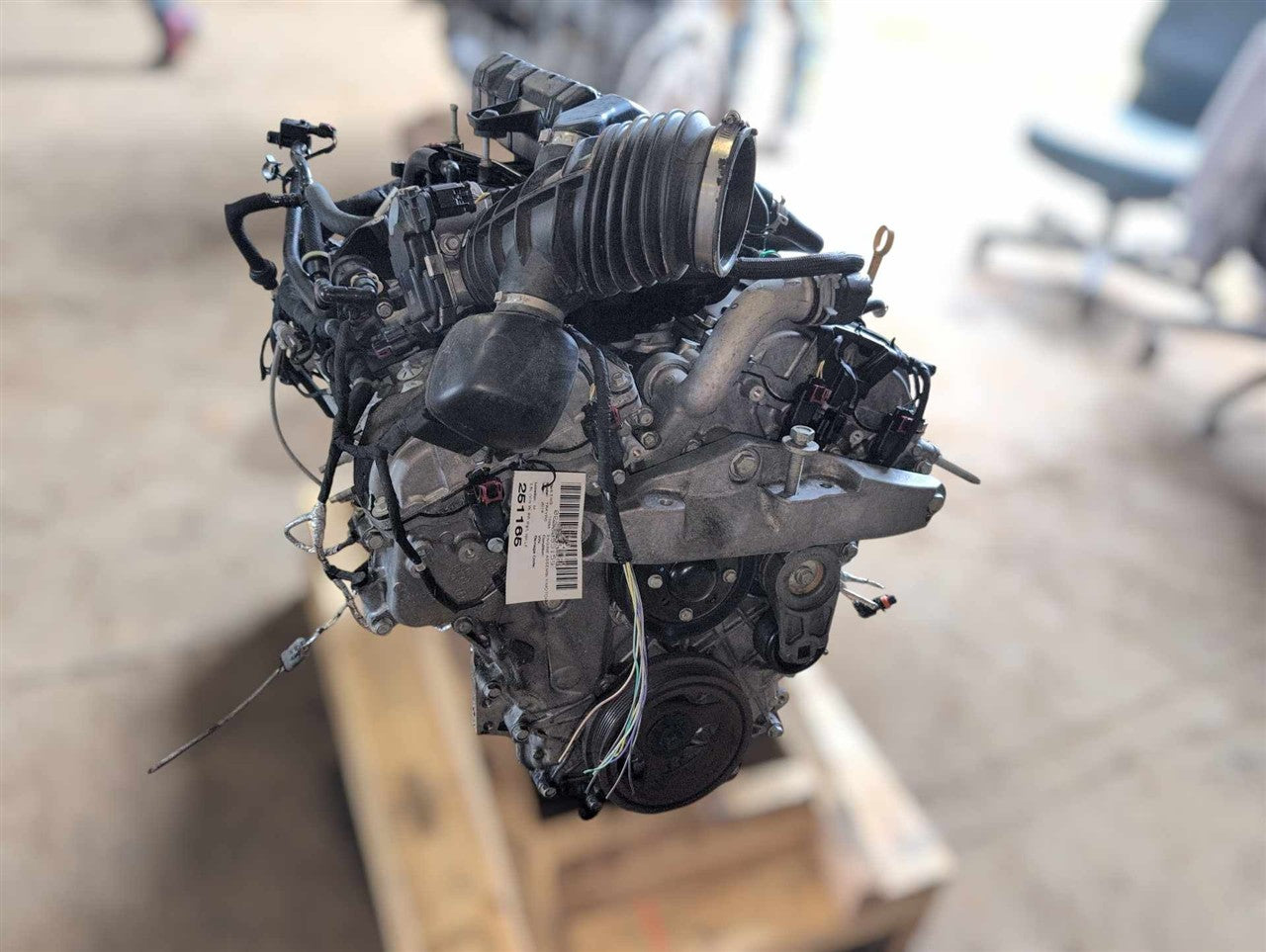 2018 thru 2024 Buick Enclave, Chevrolet Traverse Engine Motor Assembly 3.6L VIN W opt LFY
