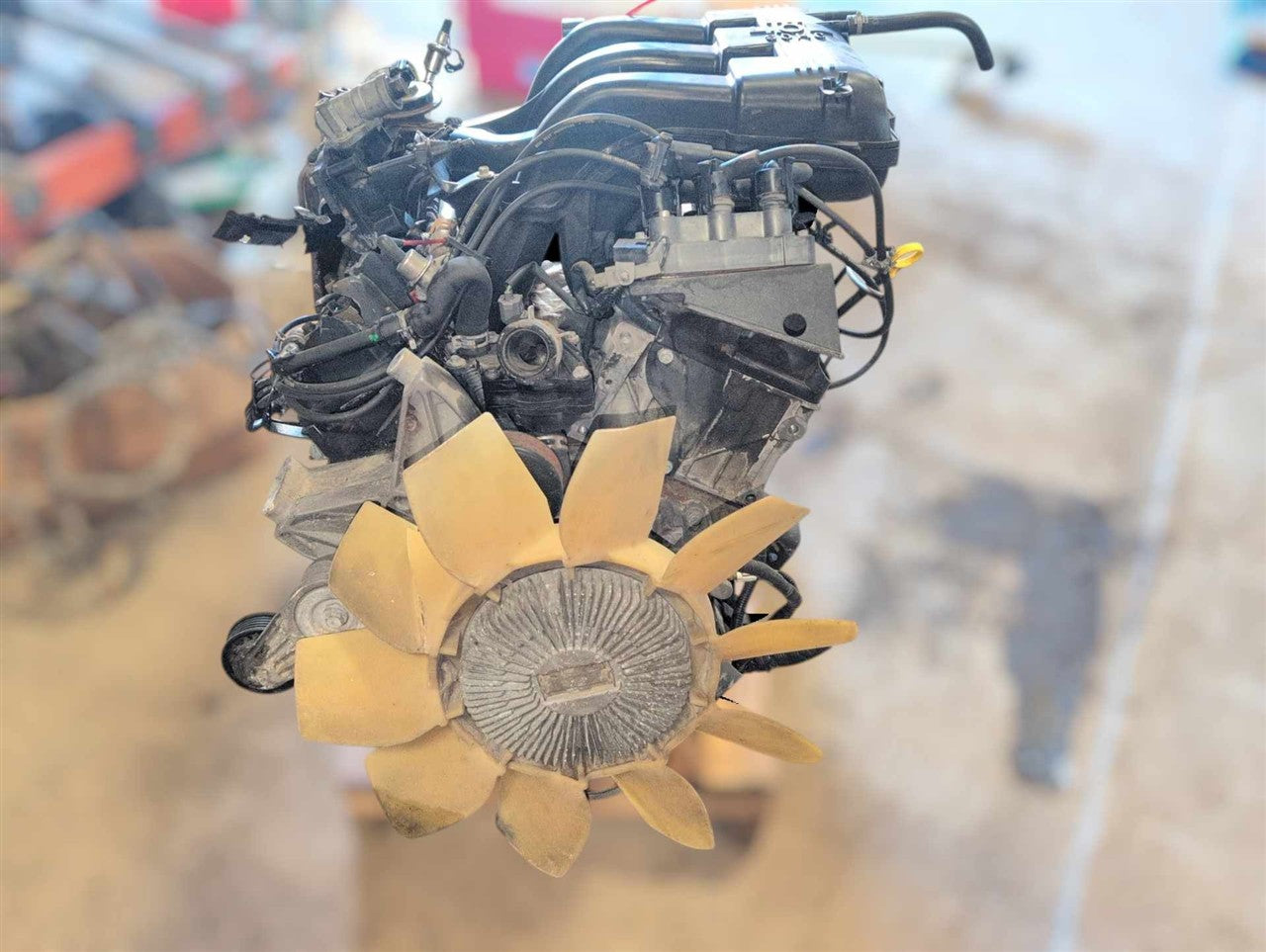2002 2003 Ford Explorer, Mercury Mountaineer Engine Motor Assembly 4.0L VIN E without flex fuel