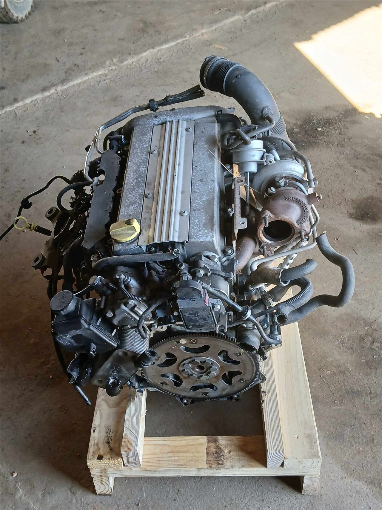 2007 2008 Saab 9 3 Engine Motor Assembly 2.0L VIN Y 4 cylinder B207R high pressure turbo