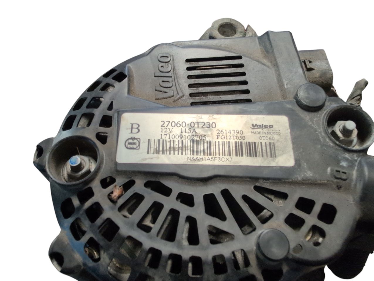 2014 thru 2019 Toyota Corolla Alternator Generator 1.8L 4 Cylinder 100A ID 27060 0T230