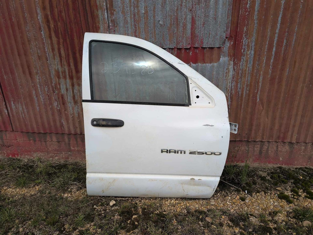 2002 thru 2010 Dodge 3500, Dodge 1500, Dodge 2500 Passenger Side Right Door Assembly FR R