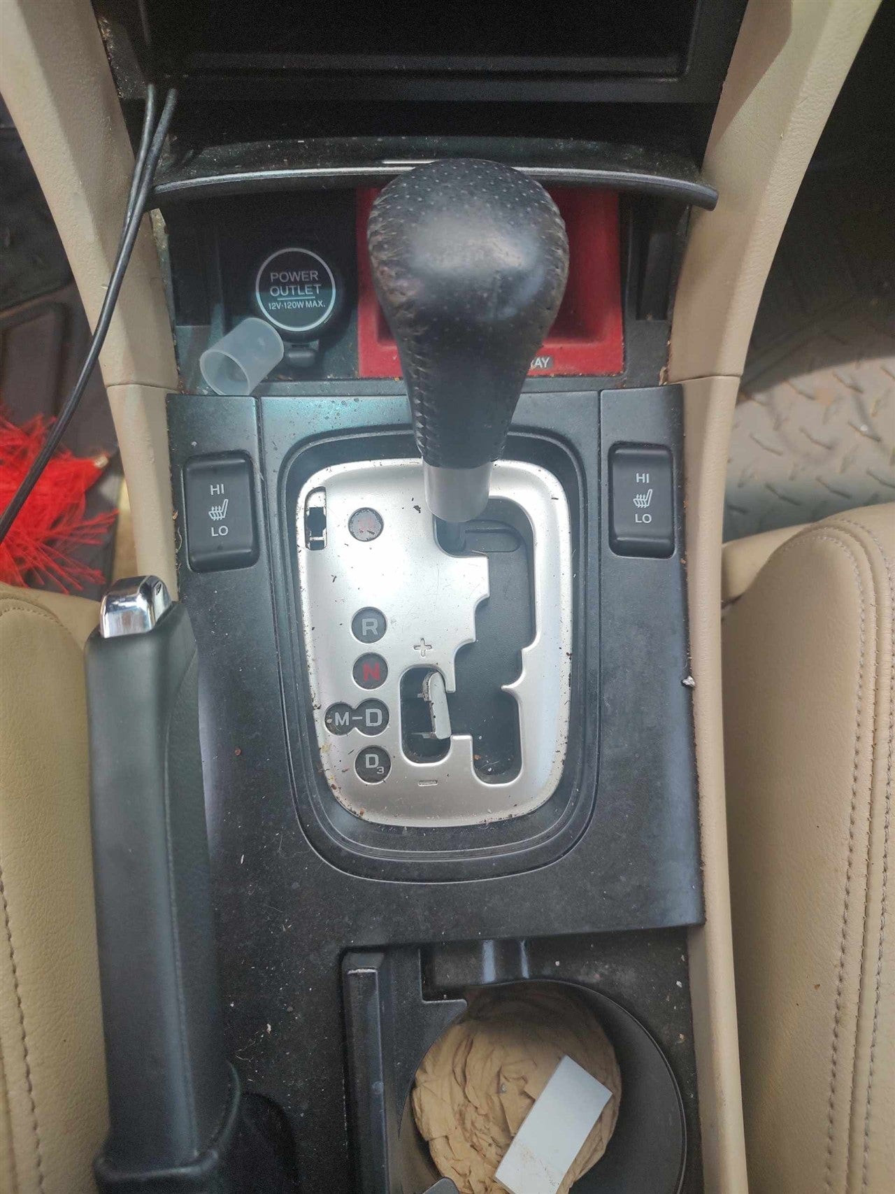 2005 Acura TSX Transmission Gear Shifter Assembly