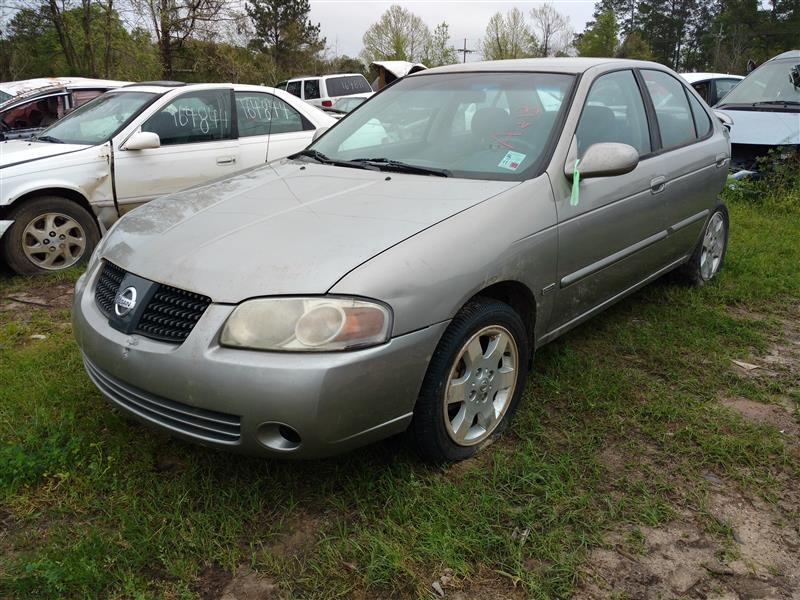 Donor vehicle 2005 Nissan Sentra (Stock #164859)
