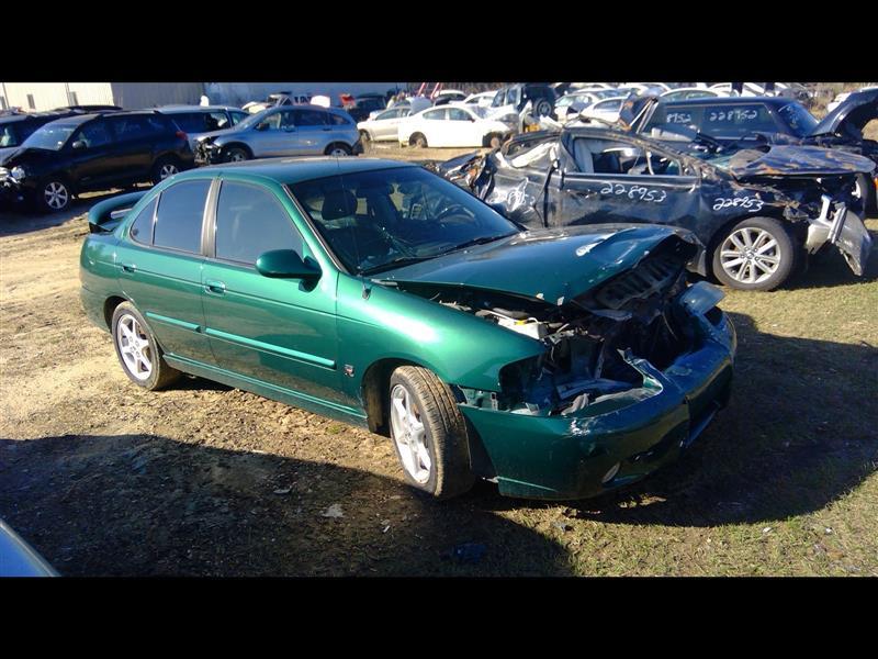 Donor vehicle 2002 Nissan Sentra (Stock #228954)