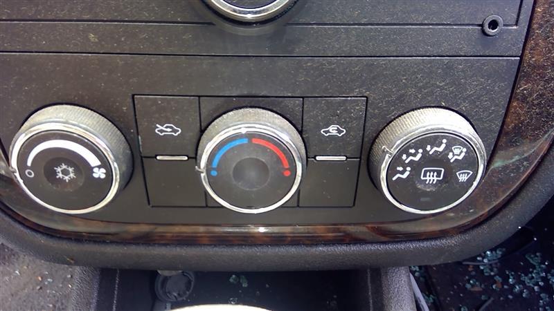 2012 thru 2016 Chevrolet Impala AC Heater Temperature Climate Control Unit