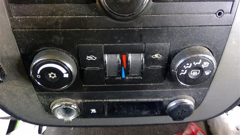 2010 2011 Chevrolet Avalanche 1500 AC Heater Temperature Climate Control Unit manual auxiliary opt CJ3