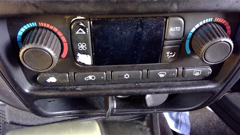 2006 2007 2008 2009 Chevrolet Trailblazer, GMC Envoy, Isuzu Ascender, Buick Rainier and 2 more AC Heater Temperature Climate