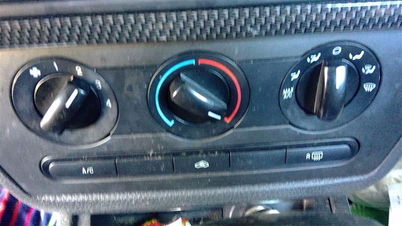 2006 2007 2008 2009 Ford Fusion, Mercury Milan AC Heater Temperature Climate Control Unit main manual