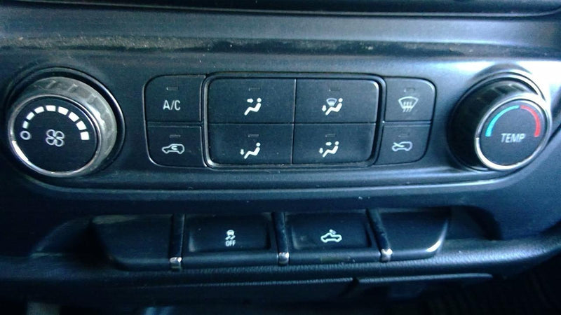 2015 GMC Sierra 1500 AC Heater Temperature Climate Control Unit manual opt C67
