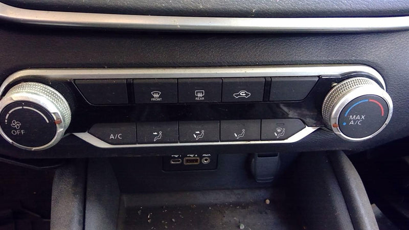 2019 thru 2025 Nissan Altima AC Heater Temperature Climate Control Unit without dual zone automatic