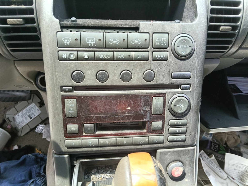 2003 Infiniti G35 AC Heater Temperature Climate Control Unit