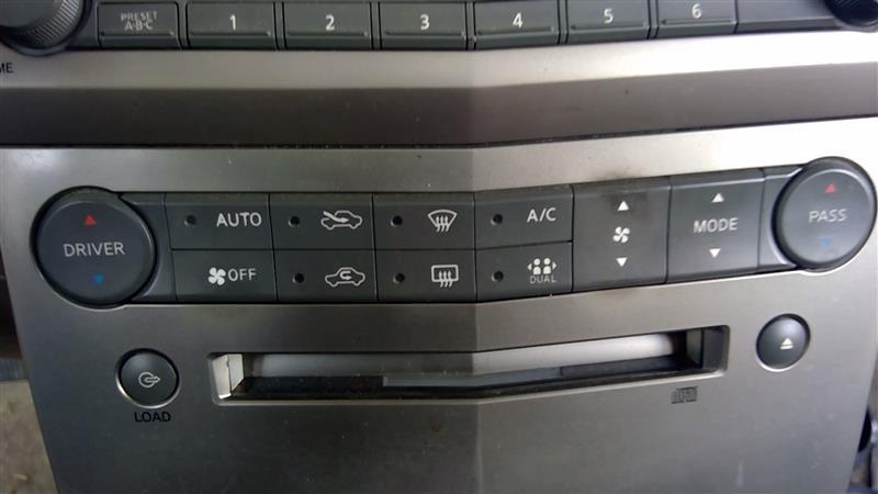 2004 2005 2006 Nissan Maxima AC Heater Temperature Climate Control Unit