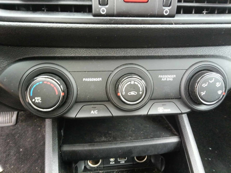 2019 2020 2021 KIA Forte AC Heater Temperature Climate Control Unit Sedan manual US market
