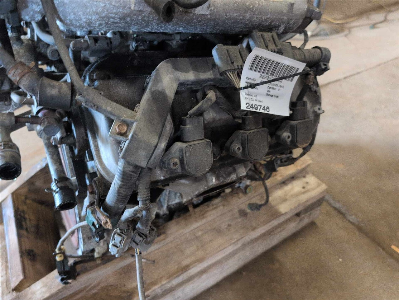 2003 thru 2010 Acura MDX, Honda Odyssey, Honda Pilot, Honda Ridgeline and 1 more Passenger Side Right Cylinder Head 3.5L R