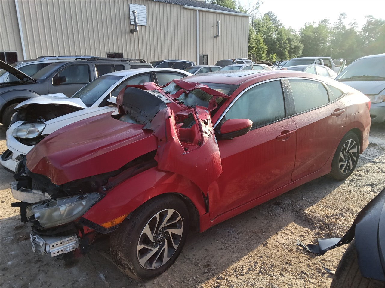 Donor vehicle 2017 Honda Civic (Stock #251257)