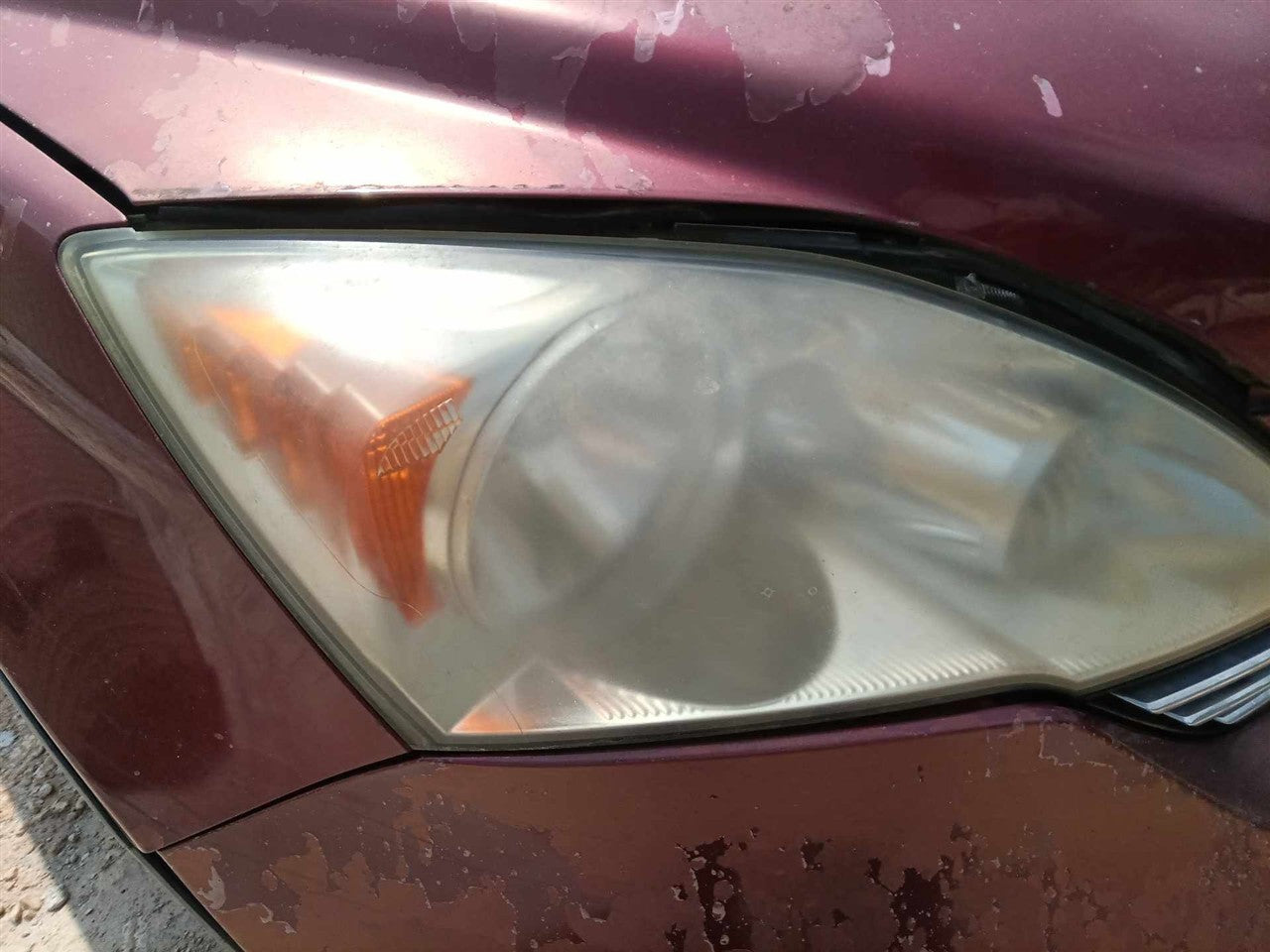 2007 thru 2011 Honda CR V Passenger Side Right Headlight Headlamp Assembly R
