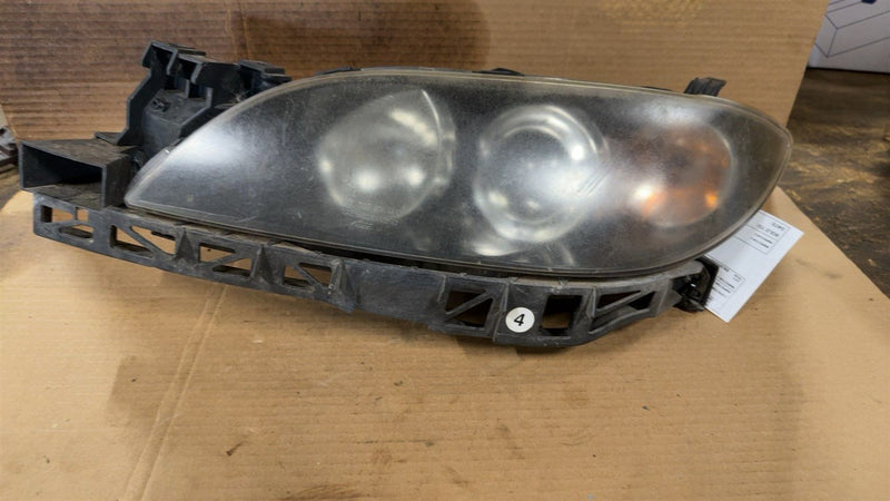 2004 thru 2009 Mazda 3 Driver Side Left Headlight Headlamp Assembly Sdn halogen L