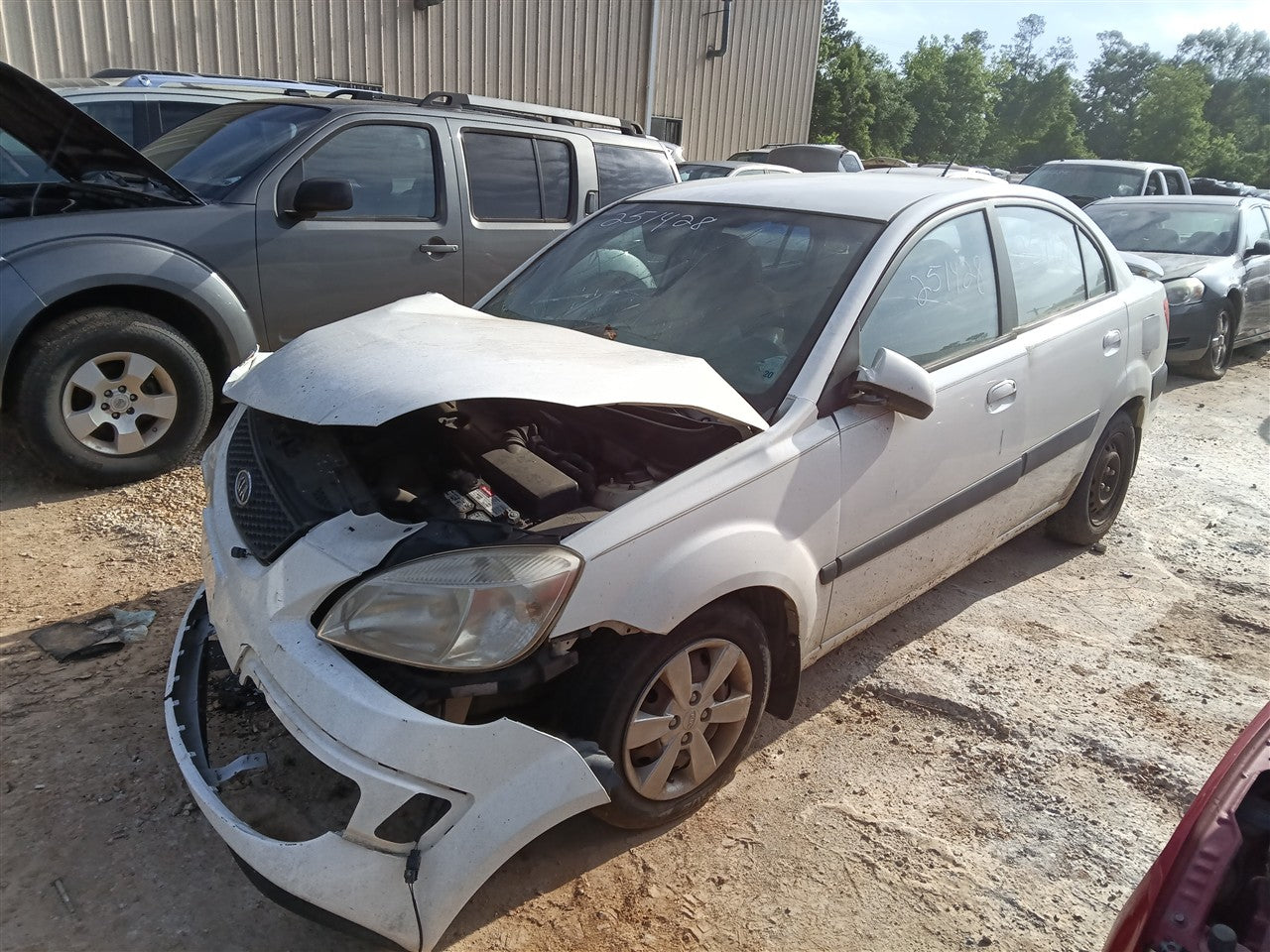 Donor vehicle 2008 KIA RIO (Stock #251428)