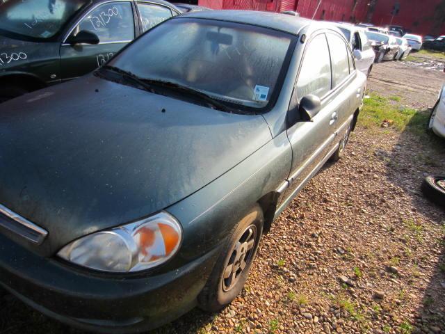 Donor vehicle 2001 KIA RIO (Stock #122000)