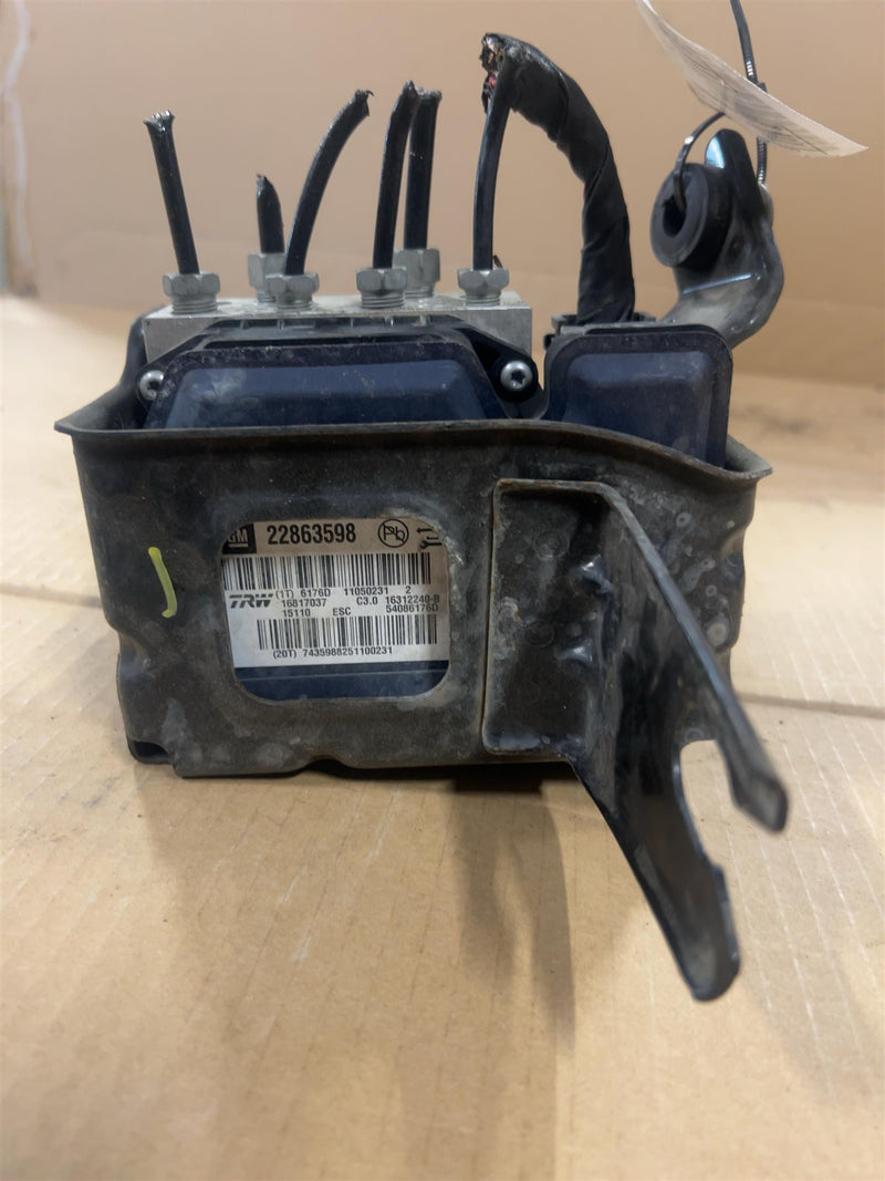 2012 thru 2016 Chevrolet Malibu, Buick Lacrosse, Buick Regal ABS Anti Lock Brake Pump Control Module Assembly