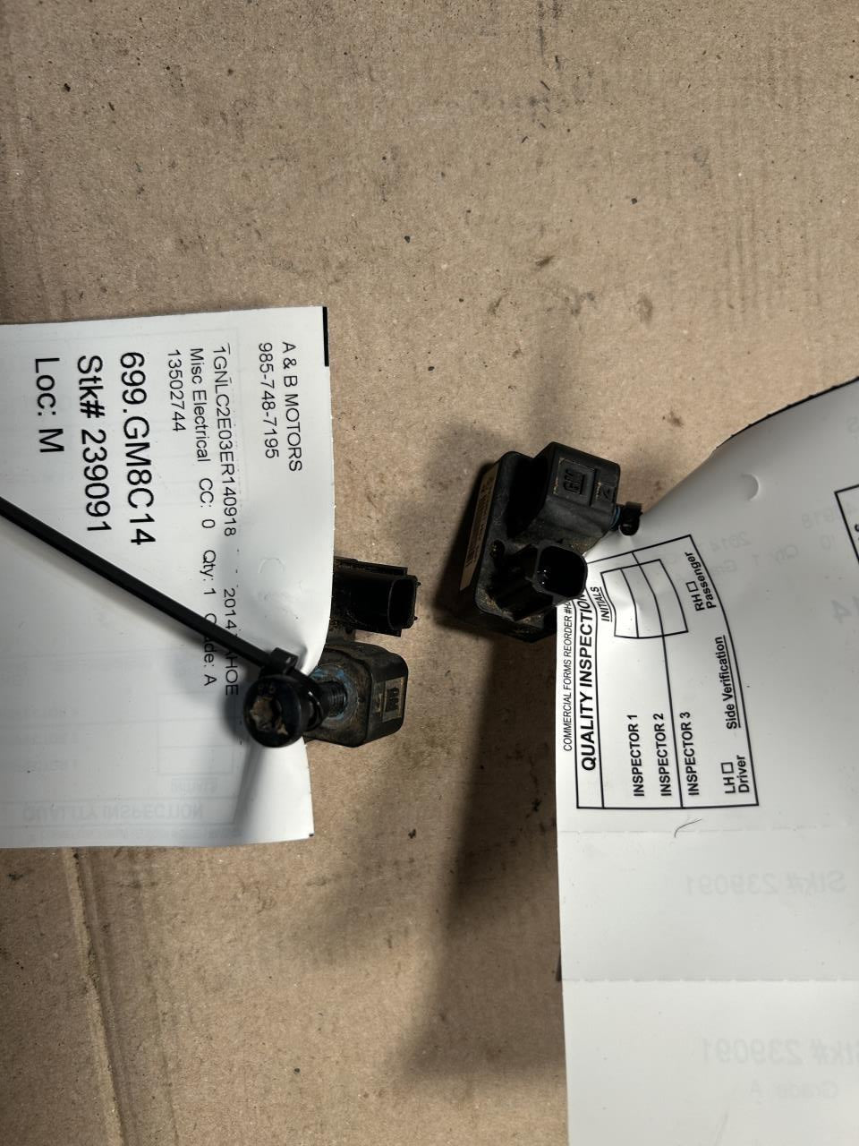 2014 Chevrolet Tahoe Misc Electrical