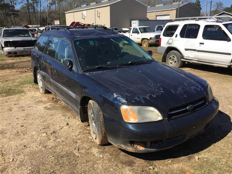 Donor vehicle 2000 Subaru Legacy (Stock #207569)