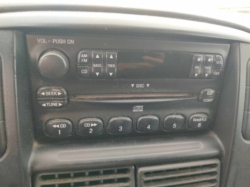2002 2003 2004 Ford Explorer, Mercury Mountaineer Radio Stereo Audio Head Unit AM FM CD single disc